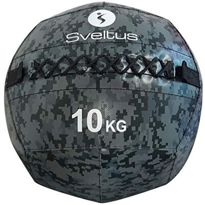 SVELTUS - Ballon mural - Camouflage - 10 kg - Publicité SVELTUS - Ballon mural - Camouflage - 10 kg - Publicité
