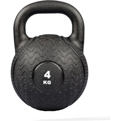 MATCHU Kettlebell 4, 8 ou 2 KG Caoutchouc de qualité supérieure Indestructible 27x20 CM Noir - Publicité MATCHU Kettlebell 4, 8 ou 2 KG Caoutchouc de qualité supérieure Indestructible 27x20 CM Noir - Publicité