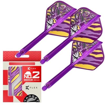 Target Darts Target Japan Endeavour K Flex Fléchettes Ailettes et Arbres Système, N° 2 (Moyen, 33mm) Lot de 3 Kflex All in One Flight, Player Édition Kasumi Sato Darts Accessoires K-Flex Dart Stem - Publicité Target Darts Target Japan Endeavour K Flex Fléchettes Ailettes et Arbres Système, N° 2 (Moyen, 33mm) Lot de 3 Kflex All in One Flight, Player Édition Kasumi Sato Darts Accessoires K-Flex Dart Stem - Publicité