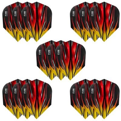 Harrows Plumes de fléchettes Fire 5 x lots de plumes de fléchettes (15 plumes au total) Plumes de fléchettes 100 microns Plumes de fléchettes extra résistantes de qualité supérieure fabriquées - Publicité Harrows Plumes de fléchettes Fire 5 x lots de plumes de fléchettes (15 plumes au total) Plumes de fléchettes 100 microns Plumes de fléchettes extra résistantes de qualité supérieure fabriquées - Publicité