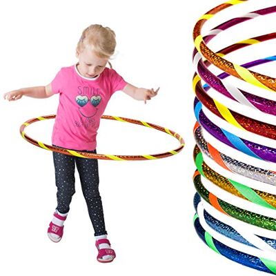 Hoopomania Funny Hula Hoop pour Les Enfants (Cerceaux) Ø60/70/80cm - Publicité Hoopomania Funny Hula Hoop pour Les Enfants (Cerceaux) Ø60/70/80cm - Publicité