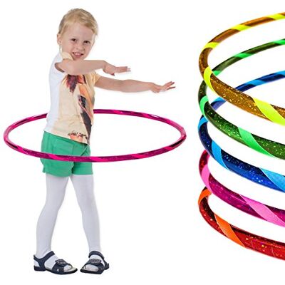 Hoopomania Super Star Hula Hoop pour Les Enfants (Cerceaux) Ø60/70/80cm - Publicité Hoopomania Super Star Hula Hoop pour Les Enfants (Cerceaux) Ø60/70/80cm - Publicité