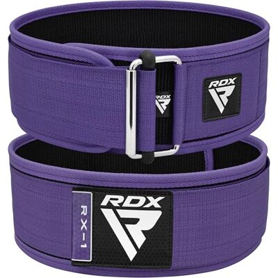 RDX Ceinture d'haltérophilie pour femmes 4 "Support lombaire dorsal réglable Bodybuilding, Powerlifting Entraînement de force fonctionnelle Exercice de base Fitness Workout Squats Deadlifts - Publicité RDX Ceinture d'haltérophilie pour femmes 4 "Support lombaire dorsal réglable Bodybuilding, Powerlifting Entraînement de force fonctionnelle Exercice de base Fitness Workout Squats Deadlifts - Publicité