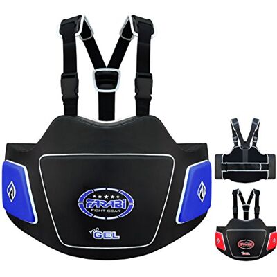 Farabi Sports Farabi Body Shield Belly Protector Abdomen Protector Ribs Protector Abdominal Guard Belly Protectio - Publicité Farabi Sports Farabi Body Shield Belly Protector Abdomen Protector Ribs Protector Abdominal Guard Belly Protectio - Publicité