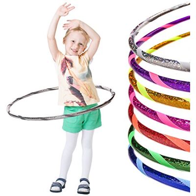 Hoopomania Glamour Enfants Hula Hoop (Cerceaux) Ø60/70/80cm - Publicité Hoopomania Glamour Enfants Hula Hoop (Cerceaux) Ø60/70/80cm - Publicité