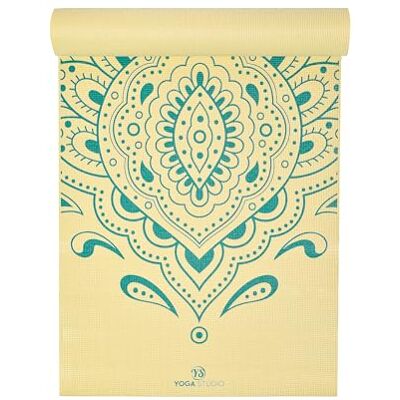 Yoga Studio Tapis de yoga adhérent conçu Oeko-Tex Anti-déchirure et antidérapant Tapis de yoga et de pilates pour le fitness, le gym, l'entraînement et la méditation Mandala 183 cm x 61 cm x 6 - Publicité Yoga Studio Tapis de yoga adhérent conçu Oeko-Tex Anti-déchirure et antidérapant Tapis de yoga et de pilates pour le fitness, le gym, l'entraînement et la méditation Mandala 183 cm x 61 cm x 6 - Publicité