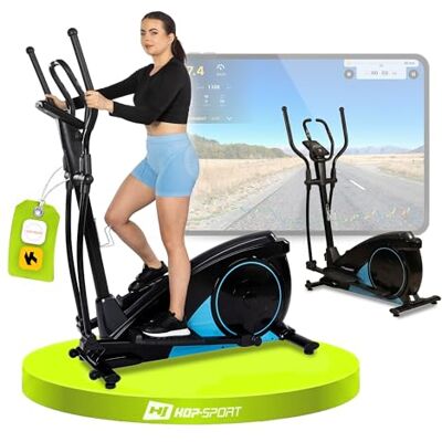 Hop-Sport HS-060C Blaze Entraîneur Elliptique - Graisse corporelle & Bluetooth - Publicité Hop-Sport HS-060C Blaze Entraîneur Elliptique - Graisse corporelle & Bluetooth - Publicité