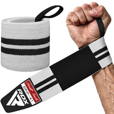 RDX Sangle Musculation Poignet Bandes Approuvé par IPL et USPA Gym Straps pour Haltérophilie, Gymnastique, Culturisme Wrist Wraps Levage Support Fitness Entraînement Bodybuilding - Publicité RDX Sangle Musculation Poignet Bandes Approuvé par IPL et USPA Gym Straps pour Haltérophilie, Gymnastique, Culturisme Wrist Wraps Levage Support Fitness Entraînement Bodybuilding - Publicité