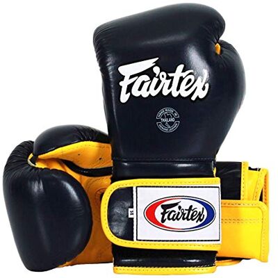 Fairtex Boxhandschuhe, BGV9, Schwarz-Gelb, 14 Oz - Publicité Fairtex Boxhandschuhe, BGV9, Schwarz-Gelb, 14 Oz - Publicité