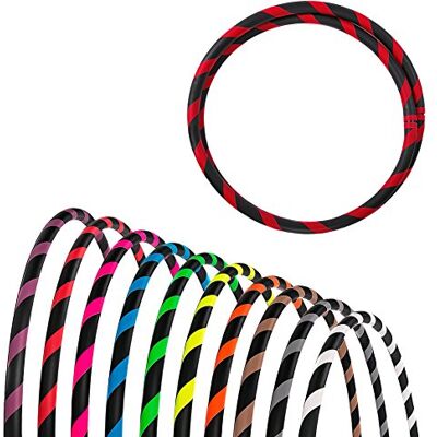 hoopomania Pliable Débutant Hula Hoop (Travel Hoop) Ø95cm, Rouge - Publicité hoopomania Pliable Débutant Hula Hoop (Travel Hoop) Ø95cm, Rouge - Publicité