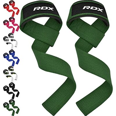 RDX Sangle Musculation Gym Levage Support de Poignet Bandage Fitness Lifting Straps Entraînement Bodybuilding Haltérophilie Flex Gel Grips Gymnastique - Publicité RDX Sangle Musculation Gym Levage Support de Poignet Bandage Fitness Lifting Straps Entraînement Bodybuilding Haltérophilie Flex Gel Grips Gymnastique - Publicité