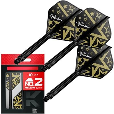Target Darts Target Japan Hot Shot Système D'ailettes et de Tiges K Flex Dart, No.2 Lot de 3 Accessoires de Fléchettes Kflex All in One Flight, Player Edition Harith Lim Tige Fléchette – Moyen (33mm) - Publicité Target Darts Target Japan Hot Shot Système D'ailettes et de Tiges K Flex Dart, No.2 Lot de 3 Accessoires de Fléchettes Kflex All in One Flight, Player Edition Harith Lim Tige Fléchette – Moyen (33mm) - Publicité