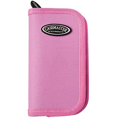 GLD Casemaster 36-0802-12 Deluxe Pink Nylon Dart Case - Dart Case - Publicité GLD Casemaster 36-0802-12 Deluxe Pink Nylon Dart Case - Dart Case - Publicité