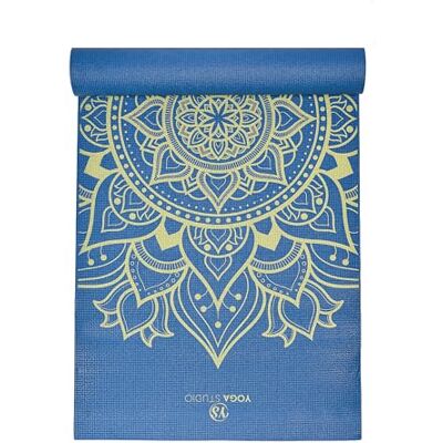 Yoga Studio Tapis de yoga conçu 183 cm x 61 cm Mandala Mat antidérapant 6 mm Tapis de yoga indéchirable en PVC - Publicité Yoga Studio Tapis de yoga conçu 183 cm x 61 cm Mandala Mat antidérapant 6 mm Tapis de yoga indéchirable en PVC - Publicité
