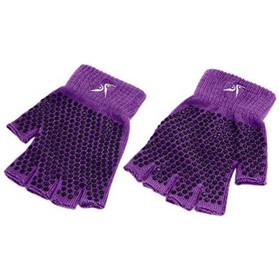 Gants de Yoga Violet ProsourceFit - Sans Doigts, Taille Unique - Publicité Gants de Yoga Violet ProsourceFit - Sans Doigts, Taille Unique - Publicité