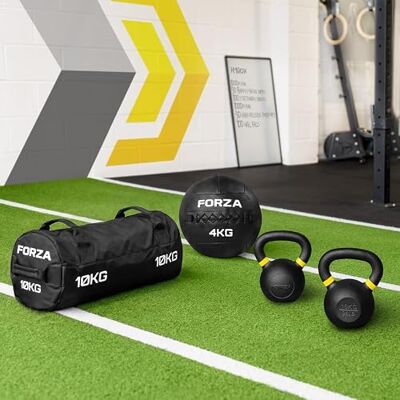 FORZA HYROX Femme Set de Poids Standard & Pro avec Kettlebells - Publicité FORZA HYROX Femme Set de Poids Standard & Pro avec Kettlebells - Publicité