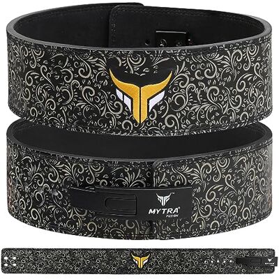 Mytra Fusion Ceinture Musculation avec boucle Ceinture Leste Musculation for Gym, Fitness, Workout, femme & ceinture musculation home (Black, L) - Publicité Mytra Fusion Ceinture Musculation avec boucle Ceinture Leste Musculation for Gym, Fitness, Workout, femme & ceinture musculation home (Black, L) - Publicité