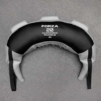 FORZA Sac d'alimentation bulgare Sac de musculation fonctionnel – Construction en PVC renforcé, poignées multiples, sac de fitness lesté pré-rempli - Publicité FORZA Sac d'alimentation bulgare Sac de musculation fonctionnel – Construction en PVC renforcé, poignées multiples, sac de fitness lesté pré-rempli - Publicité