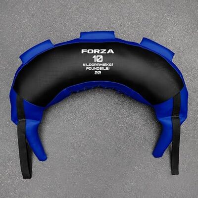FORZA Sac d'alimentation bulgare Sac de musculation fonctionnel – Construction en PVC renforcé, poignées multiples, sac de fitness lesté pré-rempli - Publicité FORZA Sac d'alimentation bulgare Sac de musculation fonctionnel – Construction en PVC renforcé, poignées multiples, sac de fitness lesté pré-rempli - Publicité