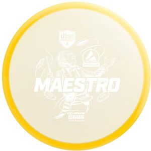 Discmania Disc Golf Active Premium-Line Maestro Mid-Range Jaune - Publicité Discmania Disc Golf Active Premium-Line Maestro Mid-Range Jaune - Publicité