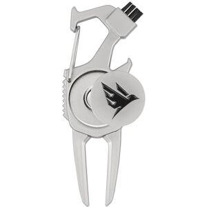 SWIFTEE Outil de réparation de repère de divot de golf 7 en 1 – Support de club, brosse, boucle à clip, nettoyeur de rainures, ouvre-bouteille, marqueur de balle, outil de divot – Coffret cadeau - Publicité SWIFTEE Outil de réparation de repère de divot de golf 7 en 1 – Support de club, brosse, boucle à clip, nettoyeur de rainures, ouvre-bouteille, marqueur de balle, outil de divot – Coffret cadeau - Publicité
