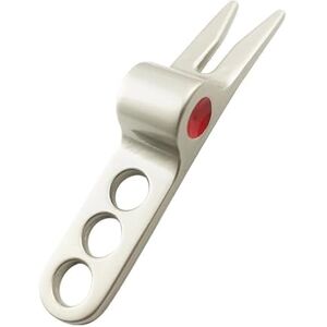 Junfamilee 1 outil de réparation de divot pivotant pour balle de golf Scotty Cameron, outil de divot de golf, outils de divot de golf, argent durable - Publicité Junfamilee 1 outil de réparation de divot pivotant pour balle de golf Scotty Cameron, outil de divot de golf, outils de divot de golf, argent durable - Publicité
