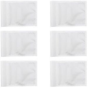 MiOYOOW 6 Pcs Drapeaux de Golf, Mini Drapeaux de Rechange Imperméable, pour Entraînement de Terrain de Golf, Cour Arrière Intérieure et Extérieure - Publicité MiOYOOW 6 Pcs Drapeaux de Golf, Mini Drapeaux de Rechange Imperméable, pour Entraînement de Terrain de Golf, Cour Arrière Intérieure et Extérieure - Publicité