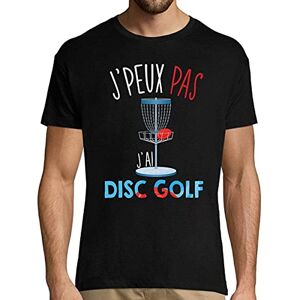 Planetee T-Shirt Homme Je Peux Pas Disc Golf Disc Golf - Publicité Planetee T-Shirt Homme Je Peux Pas Disc Golf Disc Golf - Publicité