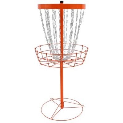 TouTToNG Disc Golf Panier de golf 132 cm, support d'entraînement de golf 24 chaînes en deux rangées, portable, cible de discgolf, panier d'entraînement en fer - Publicité TouTToNG Disc Golf Panier de golf 132 cm, support d'entraînement de golf 24 chaînes en deux rangées, portable, cible de discgolf, panier d'entraînement en fer - Publicité