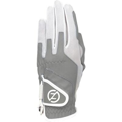 Zero Friction Gant de Golf synthétique pour Femme Coupe Compression Main Gauche Taille Unique Gris - Publicité Zero Friction Gant de Golf synthétique pour Femme Coupe Compression Main Gauche Taille Unique Gris - Publicité