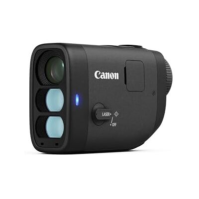 Canon PowerShot Golf Télémètre Laser Mesure de Distance 800 Yards avec capacité d’Enregistrement Photo/vidéo, Zoom Optique x6, stabilisation - Publicité Canon PowerShot Golf Télémètre Laser Mesure de Distance 800 Yards avec capacité d’Enregistrement Photo/vidéo, Zoom Optique x6, stabilisation - Publicité