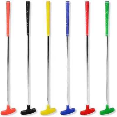 Crestgolf Mini Putter de Golf, Putter en Caoutchouc Bidirectionnel, Putter de Golf en Caoutchouc. Pack de 2/6 Putter de Golf pour Droitiers ou Gauchers - Publicité Crestgolf Mini Putter de Golf, Putter en Caoutchouc Bidirectionnel, Putter de Golf en Caoutchouc. Pack de 2/6 Putter de Golf pour Droitiers ou Gauchers - Publicité