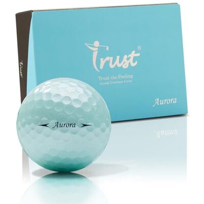 Trust Balles de Golf Aurora – Haute visibilité, Longue Distance, vol Stable, trajectoire Droite, arrêt Puissant, uréthane Cristal, qualité Tour, Noyau 3 Couches Dynamique, 12/48 balles - Publicité Trust Balles de Golf Aurora – Haute visibilité, Longue Distance, vol Stable, trajectoire Droite, arrêt Puissant, uréthane Cristal, qualité Tour, Noyau 3 Couches Dynamique, 12/48 balles - Publicité