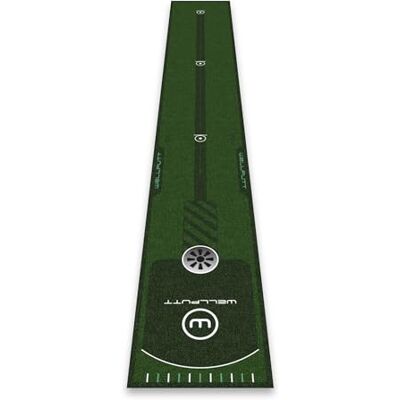 WELLPUTT Tapis de Putting Entraînement Golf 240cm Essential - Publicité WELLPUTT Tapis de Putting Entraînement Golf 240cm Essential - Publicité