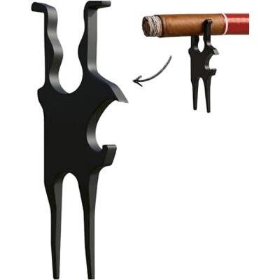 WOUYTPE Supports pour Cigare, Porte-Cigare Magnétique Multifonctionnel, Golf Cigar Holder, Convient pour Placer Les Cigares, Réparer Les Bosses, Cadeaux de Noël pour Hommes - Publicité WOUYTPE Supports pour Cigare, Porte-Cigare Magnétique Multifonctionnel, Golf Cigar Holder, Convient pour Placer Les Cigares, Réparer Les Bosses, Cadeaux de Noël pour Hommes - Publicité