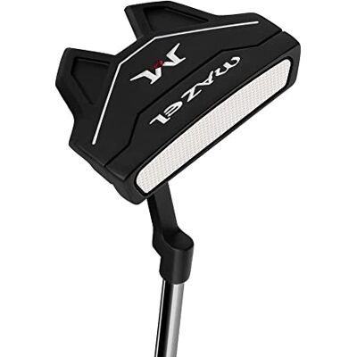 MAZEL Maillet de golf avec face fraisée CNC pour homme et femme, tige en acier inoxydable de 89,9 cm offrant plus de cohérence et de stabilité - Publicité MAZEL Maillet de golf avec face fraisée CNC pour homme et femme, tige en acier inoxydable de 89,9 cm offrant plus de cohérence et de stabilité - Publicité