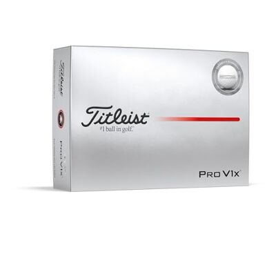 Titleist Pro V1x Enhanced Alignment - Balles de golf - Blanc - Publicité Titleist Pro V1x Enhanced Alignment - Balles de golf - Blanc - Publicité