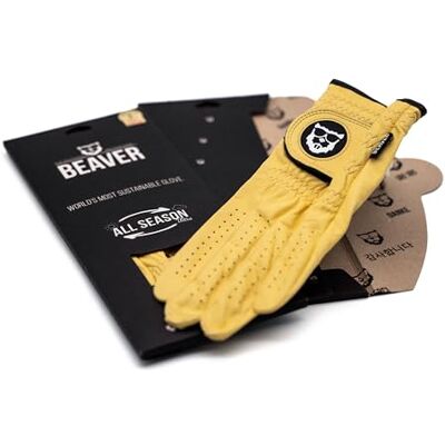 BEAVER GOLF Gant de Golf 'Sunshine Yellow' All Season Ultra, Hommes, Gauche (droitiers), XL - Publicité BEAVER GOLF Gant de Golf 'Sunshine Yellow' All Season Ultra, Hommes, Gauche (droitiers), XL - Publicité