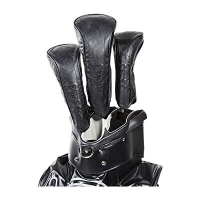 Jucad Head Cover Set - Housses de tête de golf, noir, 3 tailles - Publicité Jucad Head Cover Set - Housses de tête de golf, noir, 3 tailles - Publicité