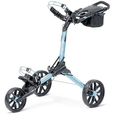 Bag Boy Nitron Chariot de golf, bleu glacier/blanc - Publicité Bag Boy Nitron Chariot de golf, bleu glacier/blanc - Publicité