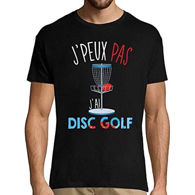Planetee J'peux Pas Disc Golf Disc Golf T-Shirt Homme Collection Sport Tee-Shirt Humour drôle Marrant pour idée Cadeau Original - Publicité Planetee J'peux Pas Disc Golf Disc Golf T-Shirt Homme Collection Sport Tee-Shirt Humour drôle Marrant pour idée Cadeau Original - Publicité
