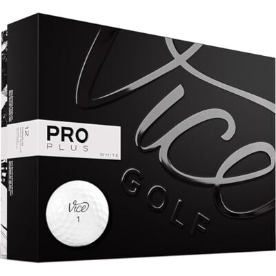 Vice Golf Vice Pro Plus Balles de Golf Mixte - Publicité Vice Golf Vice Pro Plus Balles de Golf Mixte - Publicité