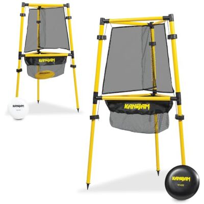 Kan Jam Ultimate Disc Golf Set with 1 Disc Golf Discs and 2 Disc Golf Basket Retrievers Outdoor Frisbee Golf Game with Carry Bag - Publicité Kan Jam Ultimate Disc Golf Set with 1 Disc Golf Discs and 2 Disc Golf Basket Retrievers Outdoor Frisbee Golf Game with Carry Bag - Publicité