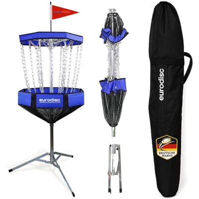 eurodisc New Games Frisbeesport Chainwalker Corbeille de Disque de Golf Unisex-Adult, Bleu, Taille Unique - Publicité eurodisc New Games Frisbeesport Chainwalker Corbeille de Disque de Golf Unisex-Adult, Bleu, Taille Unique - Publicité