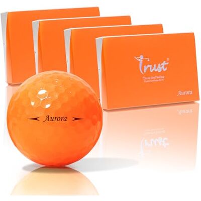 Trust Balles de Golf Aurora – Haute visibilité, Longue Distance, vol Stable, trajectoire Droite, arrêt Puissant, uréthane Cristal, qualité Tour, Noyau 3 Couches Dynamique, 12/48 balles - Publicité Trust Balles de Golf Aurora – Haute visibilité, Longue Distance, vol Stable, trajectoire Droite, arrêt Puissant, uréthane Cristal, qualité Tour, Noyau 3 Couches Dynamique, 12/48 balles - Publicité