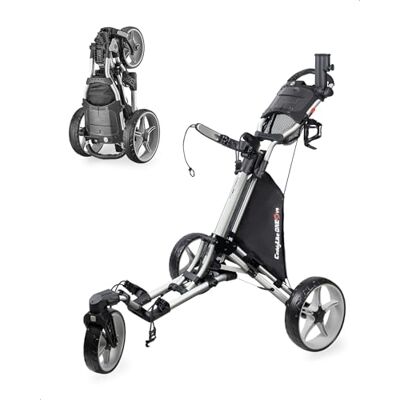 Caddytek CP-1-S-8SIL Voiture de Golf Silver Unisexe - Golf - Publicité Caddytek CP-1-S-8SIL Voiture de Golf Silver Unisexe - Golf - Publicité