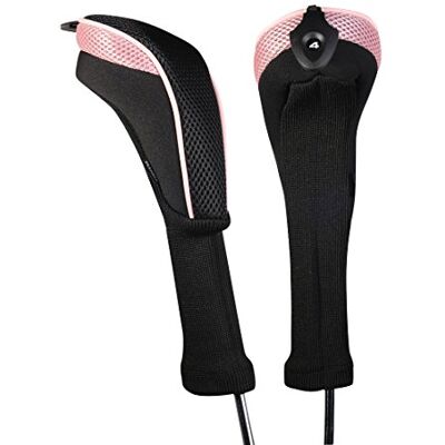 Andux CTMT-01 Lot de 2 Couvre-têtes de Club de Golf à col Long - Publicité Andux CTMT-01 Lot de 2 Couvre-têtes de Club de Golf à col Long - Publicité