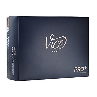 Vice Golf Vice Pro Plus Lot de 12 balles de Golf - Publicité Vice Golf Vice Pro Plus Lot de 12 balles de Golf - Publicité