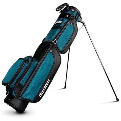 Lyle & Scott Lyle and Scott Gleneagle Sac de Golf léger pour Homme avec séparateur sur Toute la Longueur à 3 Voies, Poche Isotherme et poignée Durable, Support rétractable, Sangle rembourrée, Sac avec Support de - Publicité Lyle & Scott Lyle and Scott Gleneagle Sac de Golf léger pour Homme avec séparateur sur Toute la Longueur à 3 Voies, Poche Isotherme et poignée Durable, Support rétractable, Sangle rembourrée, Sac avec Support de - Publicité