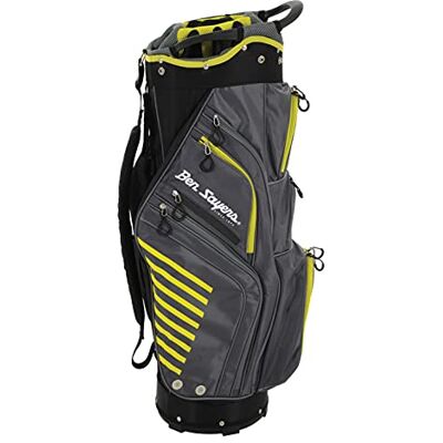 Ben Sayers Sac Chariot XS Gris/Jaune - Publicité Ben Sayers Sac Chariot XS Gris/Jaune - Publicité